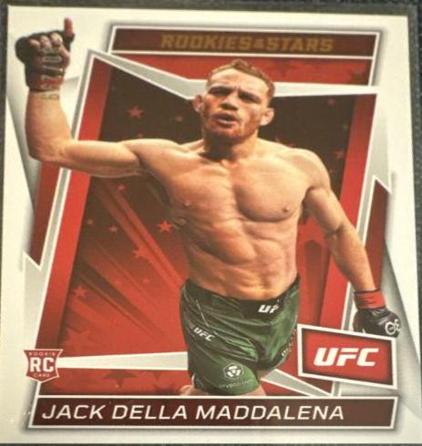 Jack Della Maddalena 2023 Panini Chronicles UFC Base Rookies and Stars #189 Bronze