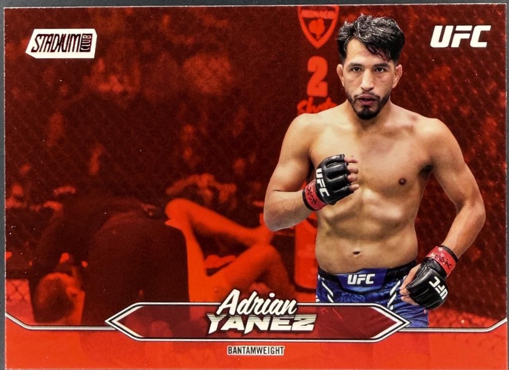 Adrian Yanez 2025 Topps Stadium Club UFC Base #84 Red