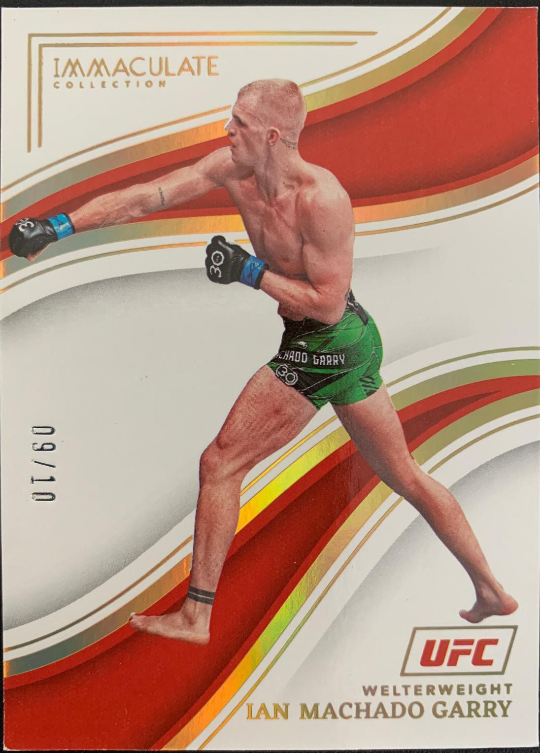 Ian Machado Garry 2023 Panini Immaculate Collection UFC Base #69 Gold
