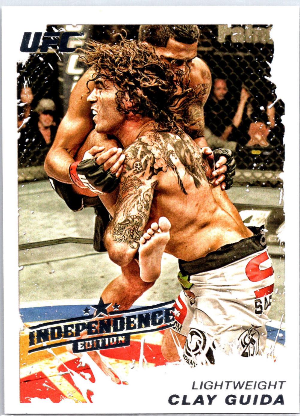 Clay Guida 2011 Topps UFC Moment of Truth Base #186 Independence Edition