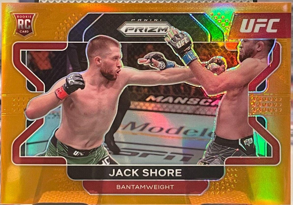 Jack Shore 2022 Panini Prizm UFC Base #33 Orange