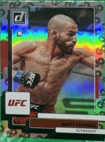Matt Schnell 2023 Panini Donruss UFC Base #125 30th Anniversary
