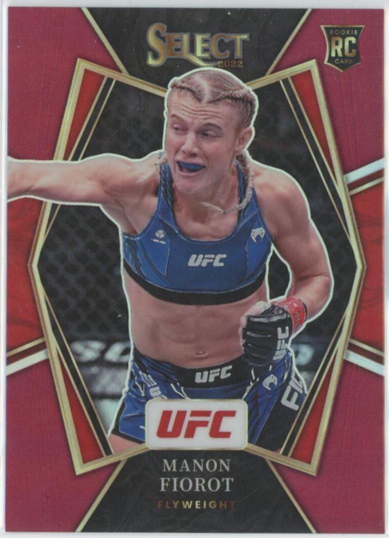 Manon Fiorot 2022 Panini Select UFC Premier Level #165 Maroon