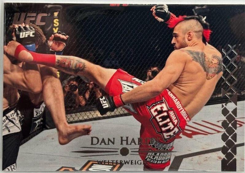 Dan Hardy 2011 Topps UFC Title Shot Base #58 Silver