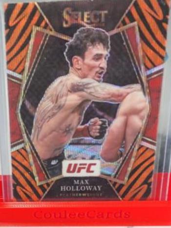Max Holloway 2022 Panini Select UFC Premier Level #161 Tiger