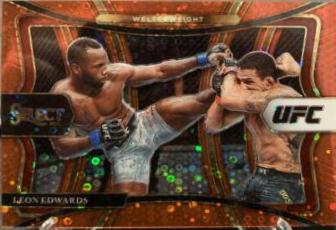Leon Edwards 2021 Panini Select UFC Premier Level #164 Scope