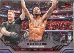 Kevin Holland 2024 Topps Knockout UFC Inside the Octagon #ITO-5 Red