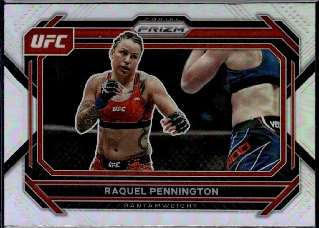 Raquel Pennington 2023 Panini Prizm UFC Base #11 Silver