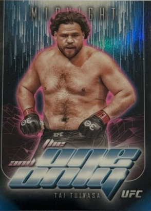 Tai Tuivasa 2024 Topps Midnight UFC The One and Only #TO-9 Twilight
