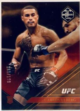 Carlos Ulberg 2023 Panini Chronicles UFC Base Limited #215 Red