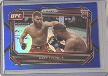 Matt Frevola 2023 Panini Prizm UFC Base #59 Blue
