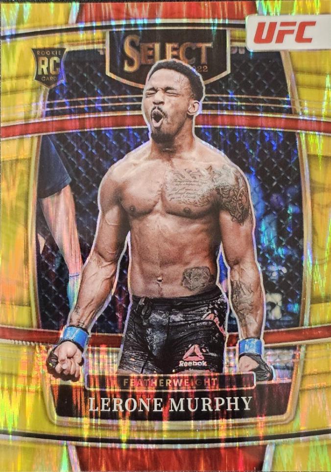 Lerone Murphy 2022 Panini Select UFC Concourse #33 Gold Flash
