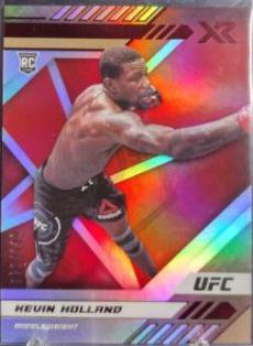 Kevin Holland 2021 Panini Chronicles UFC Base XR #198 Gold