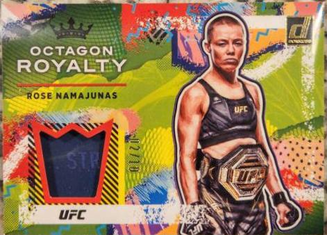 Rose Namajunas 2022 Panini Donruss UFC Octagon Royalty #19 Prime