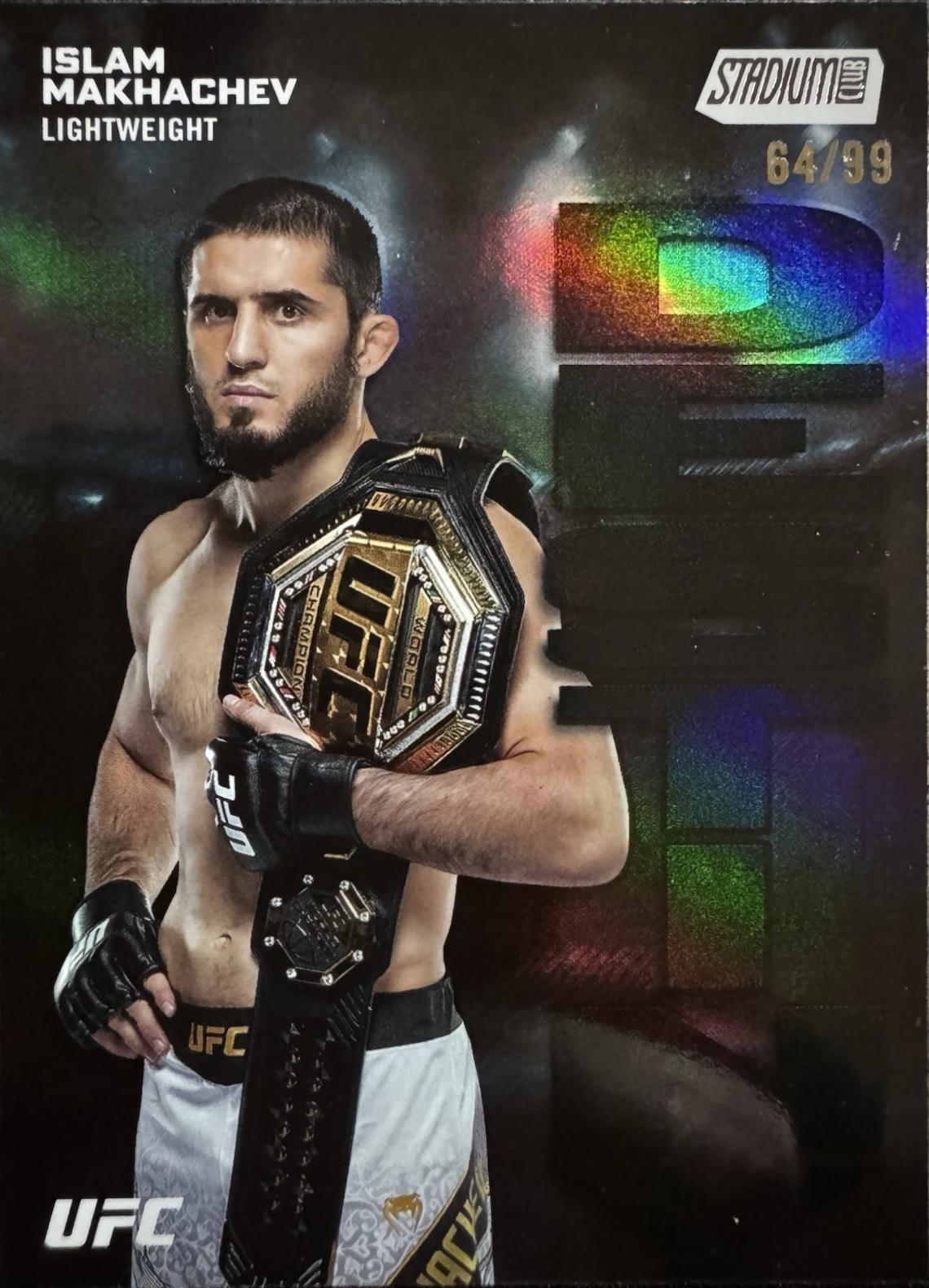 Islam Makhachev 2025 Topps Stadium Club UFC Dynasty and Destiny #DD-2 Black