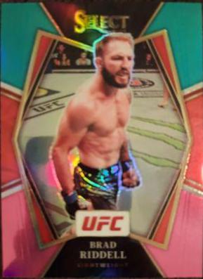 Brad Riddell 2022 Panini Select UFC Premier Level #172 Green