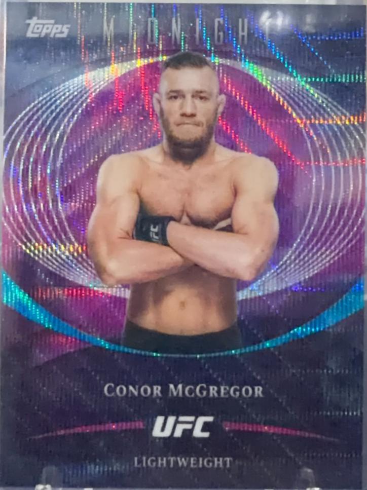 Conor McGregor 2026 Topps Midnight UFC Base #50 Zodiac