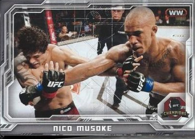 Nico Musoke 2014 Topps UFC Champions Base #196 Purple