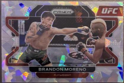 Brandon Moreno 2022 Panini Prizm UFC Base #47 Ice