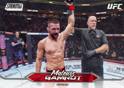 Mateusz Gamrot 2025 Topps Stadium Club UFC Base #141 Teal