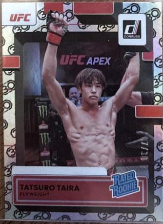 Tatsuro Taira 2023 Panini Donruss UFC Base #216 30th Anniversary