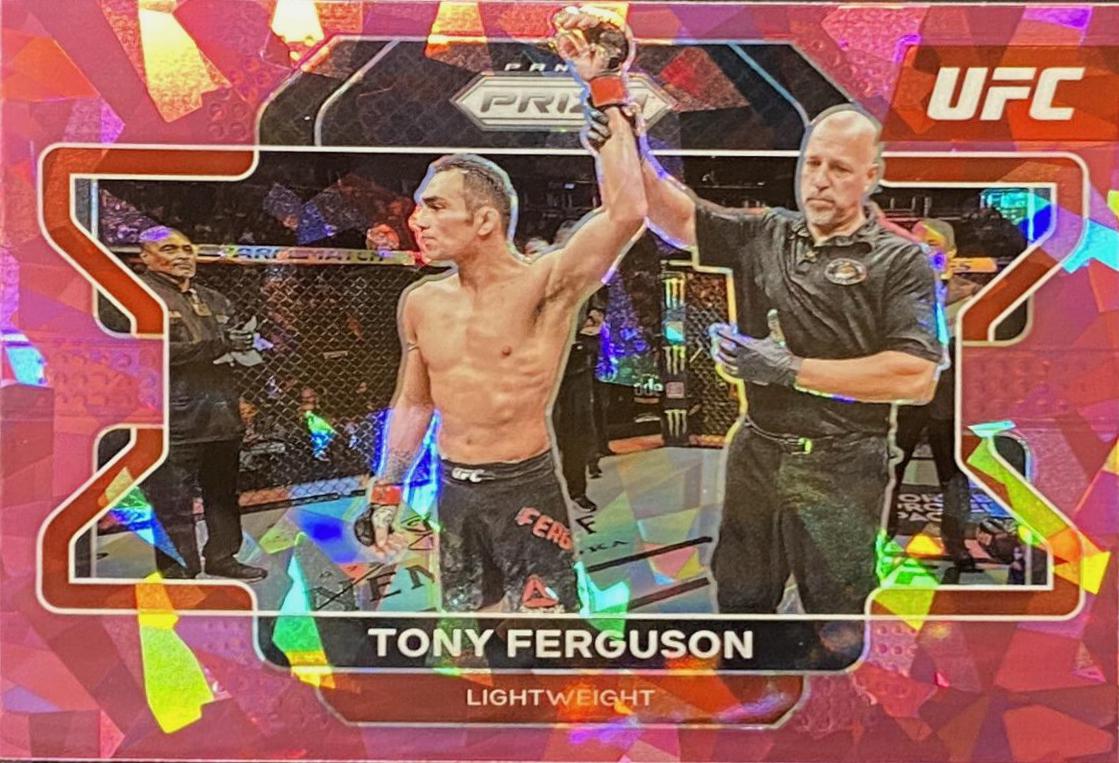 Tony Ferguson 2022 Panini Prizm UFC Base #22 Pink Ice