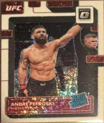 Andre Petroski 2023 Panini Donruss Optic UFC Base #138 White Sparkle