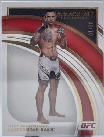 Aleksandar Rakic 2022 Panini Immaculate UFC Base #12 Gold