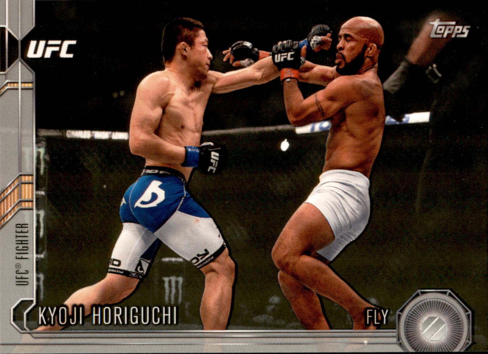 Kyoji Horiguchi 2015 Topps UFC Chronicles Base #212 Silver