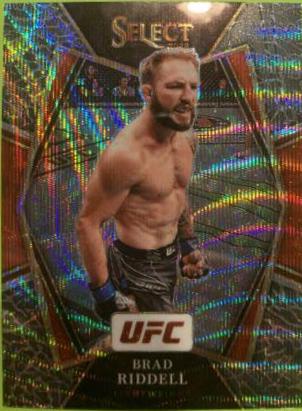 Brad Riddell 2022 Panini Select UFC Premier Level #172 Elephant
