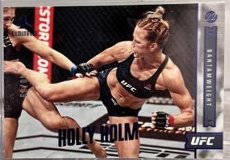 Holly Holm 2022 Panini Chronicles UFC Base Flux #345 Blue