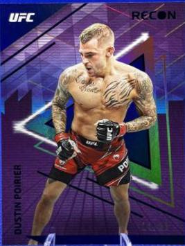 Dustin Poirier 2022 Panini Chronicles UFC Base Recon #223 Platinum