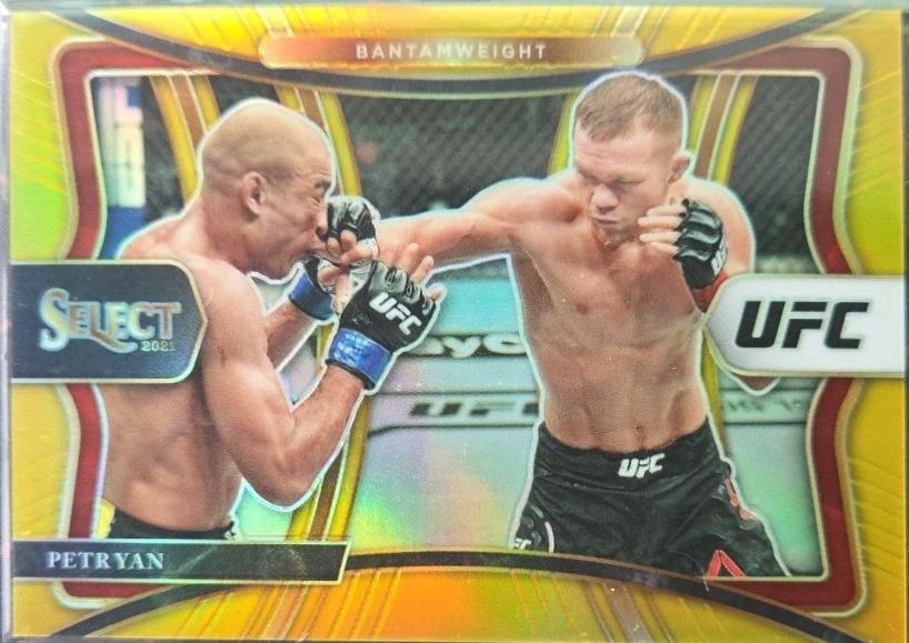 Petr Yan 2021 Panini Select UFC Premier Level #186 Gold