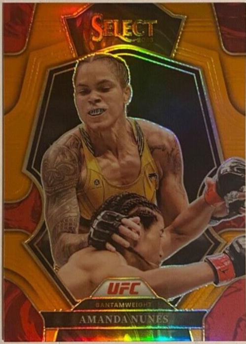 Amanda Nunes 2023 Panini Select UFC Premier Level #138 Orange