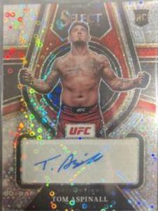 Tom Aspinall 2022 Panini Select UFC Rookie Signatures #1 Disco