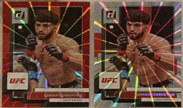 Arman Tsarukyan 2023 Panini Donruss UFC Base #8 Red Laser