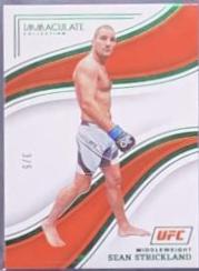 Sean Strickland 2023 Panini Immaculate Collection UFC Base #79 Green