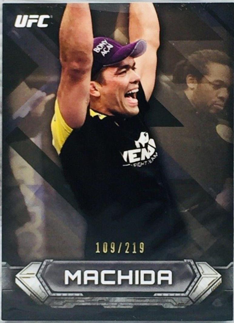 Lyoto Machida 2014 Topps UFC Knockout Base #89 Gold