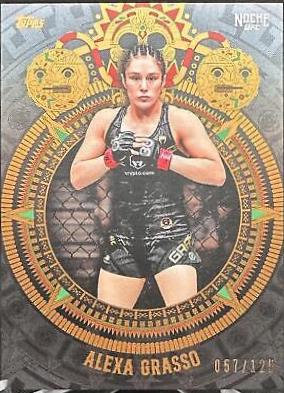 Alexa Grasso 2024 Topps Noche UFC Base #3 Silver