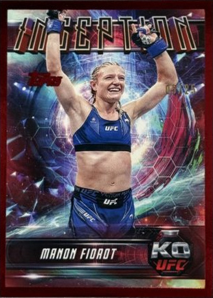 Manon Fiorot 2025 Topps Knockout UFC Inception #IN-33 Platinum