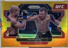 Petr Yan 2022 Panini Prizm UFC Base #78 Gold