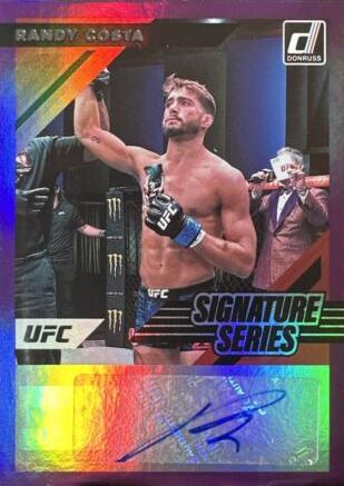 Randy Costa 2022 Panini Donruss UFC Signature Series #97 Purple