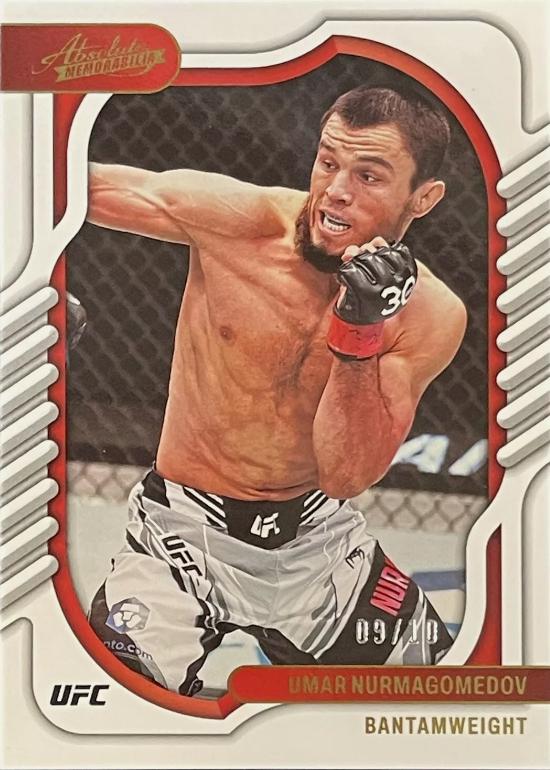 Umar Nurmagomedov 2023 Panini Chronicles UFC Base Absolute #124 Gold