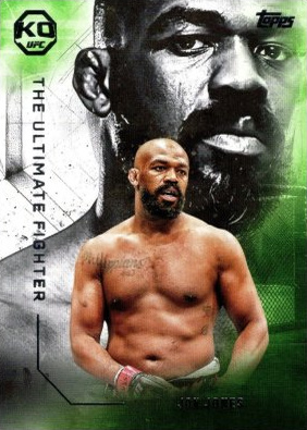 Jon Jones 2025 Topps Knockout UFC The Ultimate Fighter #UF-11 Black