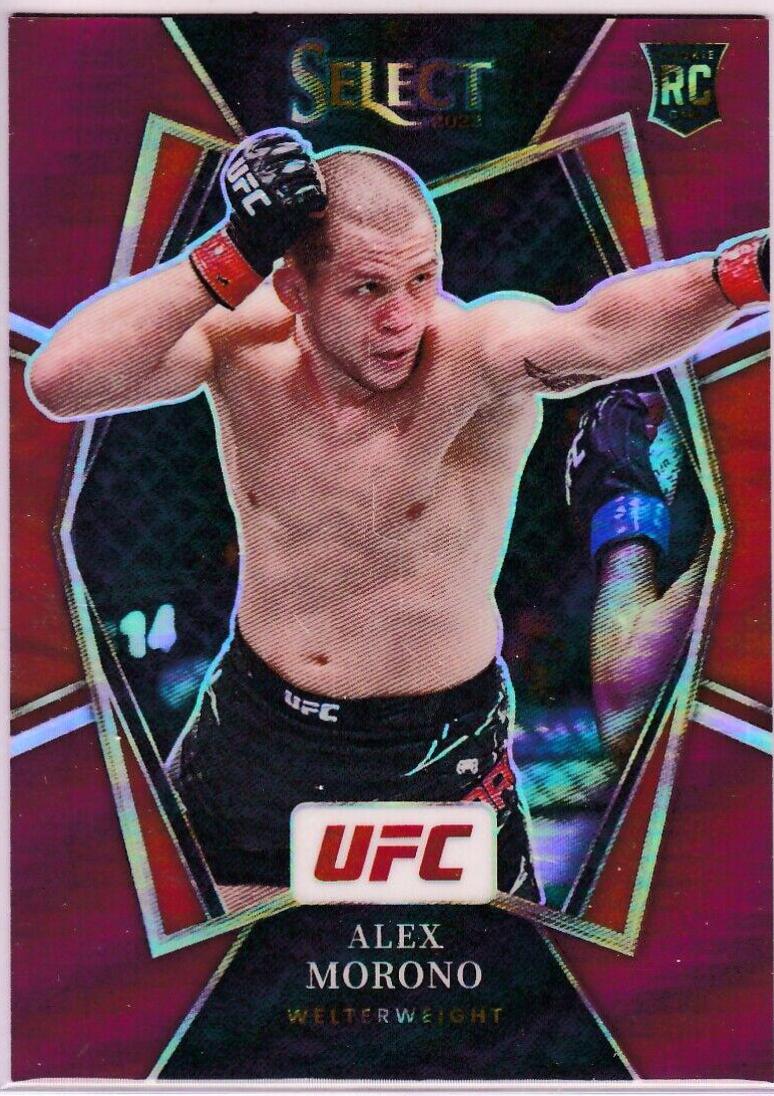 Alex Morono 2022 Panini Select UFC Premier Level #200 Maroon