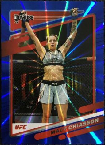 Macy Chiasson 2022 Panini Donruss UFC Base #138 Blue