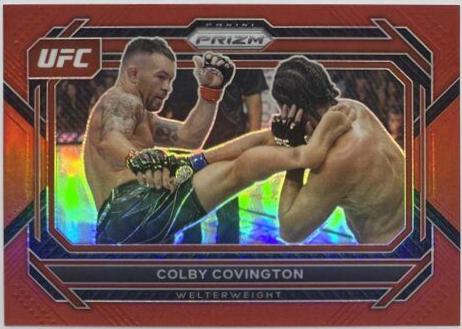 Colby Covington 2023 Panini Prizm UFC Base #30 Red