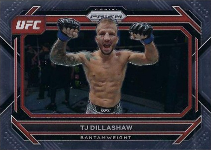 TJ Dillashaw 2023 Panini Prizm UFC Base #3 Black