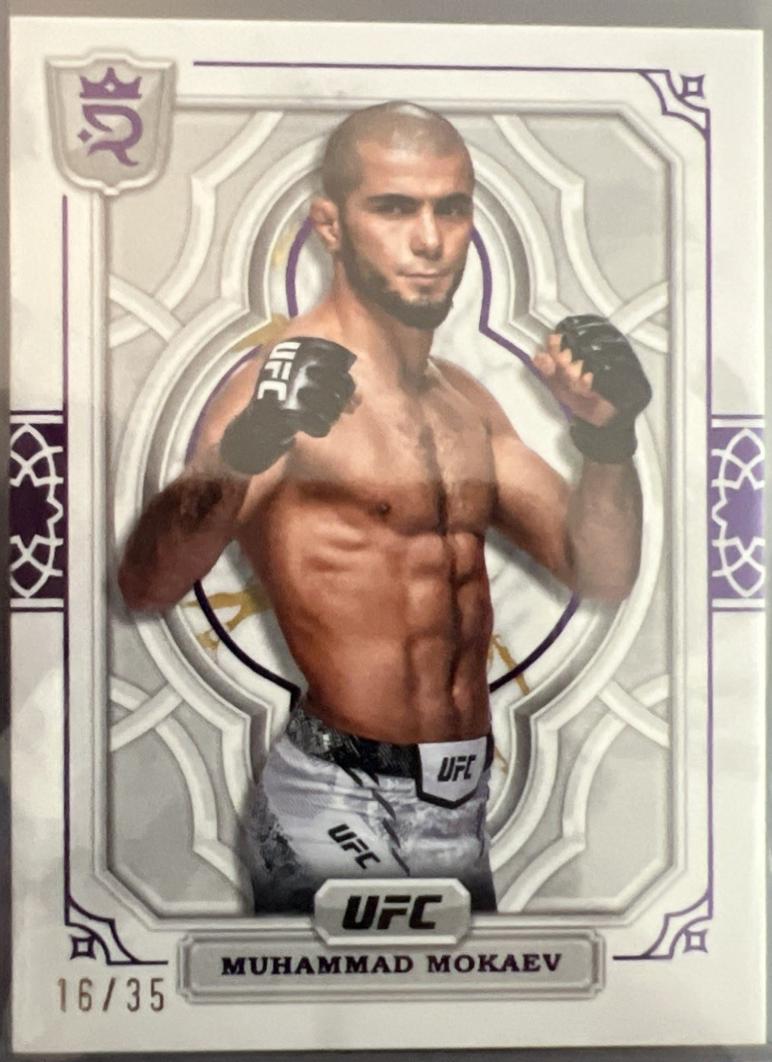 Muhammad Mokaev 2024 Topps Royalty UFC Base #83 Purple