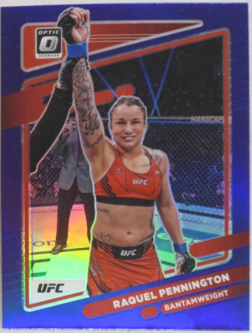 Raquel Pennington 2022 Panini Donruss Optic UFC Base #45 Purple